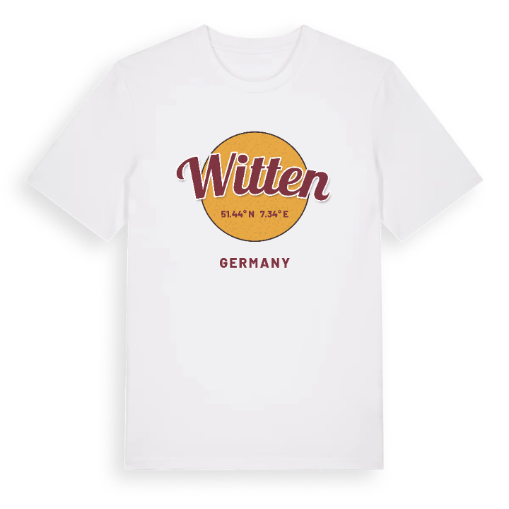 Witten cirkel t-shirt – t-shirt från PinShirt