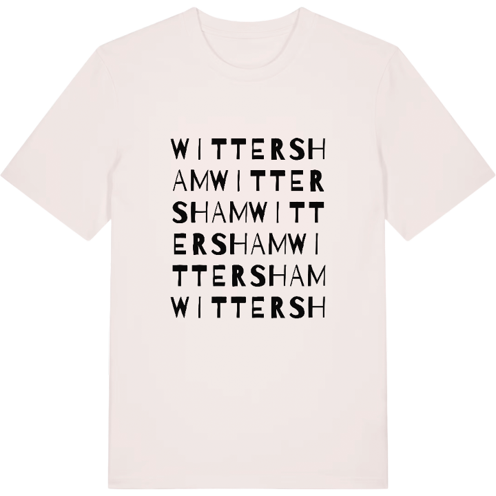 Wittersham ordlek t-shirt – t-shirt från PinShirt