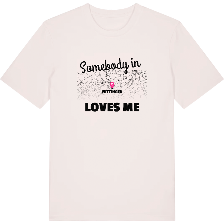 Någon i Wittingen älskar mig t-shirt – t-shirt från PinShirt