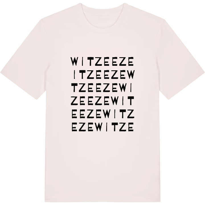 Witzeeze ordlek t-shirt – t-shirt från PinShirt