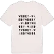 Wnory-Wandy ordlek t-shirt
