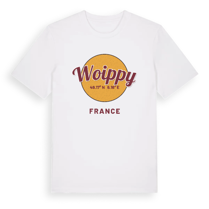 Woippy cirkel t-shirt – t-shirt från PinShirt