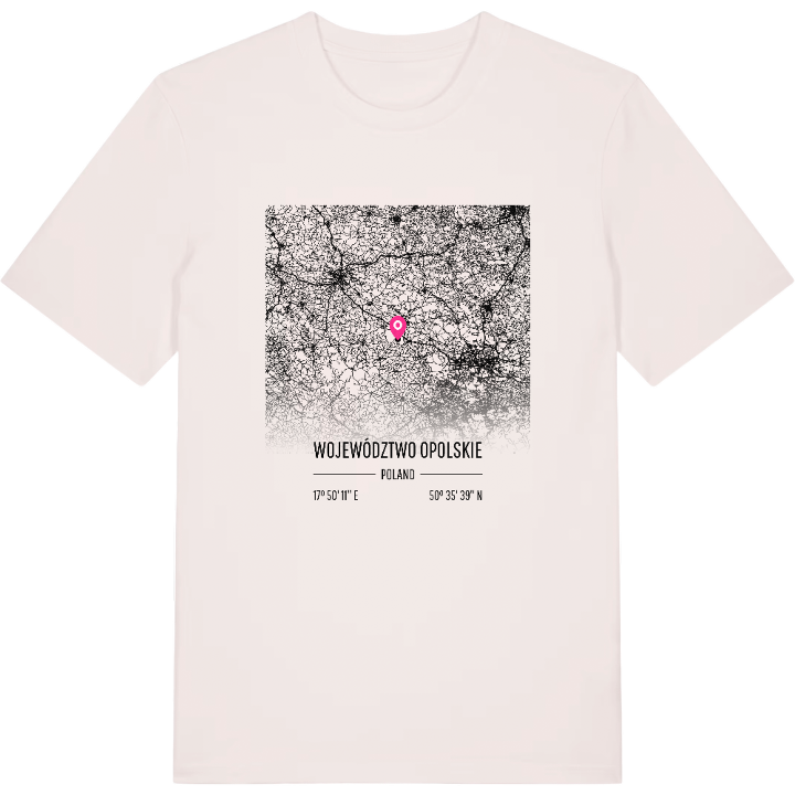 województwo opolskie karta t-shirt – t-shirt från PinShirt