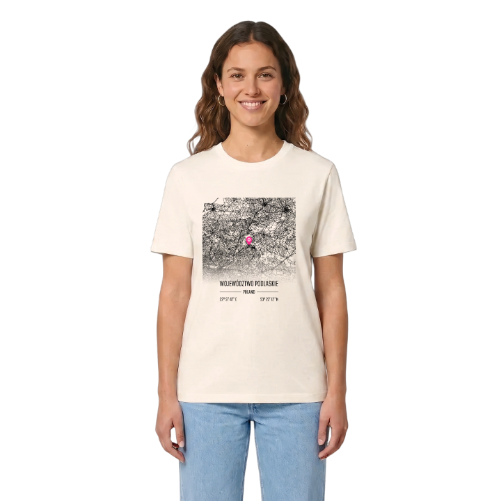 województwo podlaskie karta t-shirt – t-shirt från PinShirt