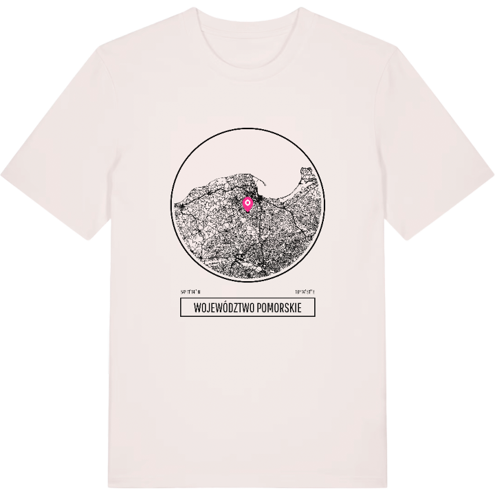województwo pomorskie t-shirt – t-shirt från PinShirt