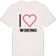 Jag älskar Woking t-shirt stort tryck