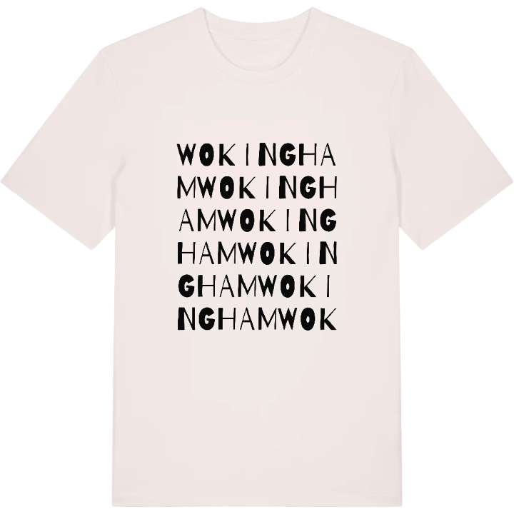 Wokingham ordlek t-shirt – t-shirt från PinShirt