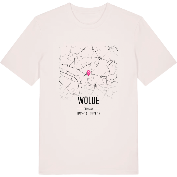 Wolde karta t-shirt – t-shirt från PinShirt