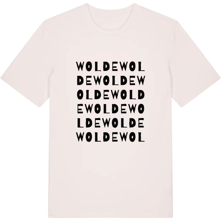 Wolde ordlek t-shirt – t-shirt från PinShirt