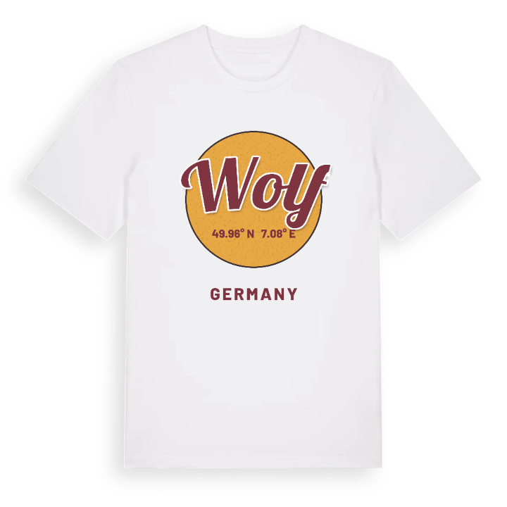 Wolf cirkel t-shirt – t-shirt från PinShirt