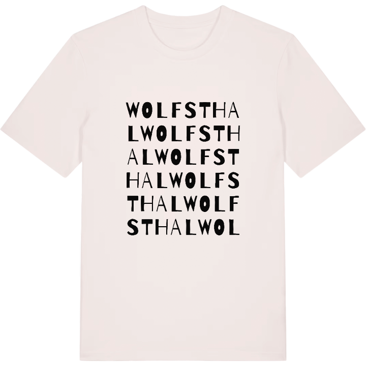 Wolfsthal ordlek t-shirt – t-shirt från PinShirt