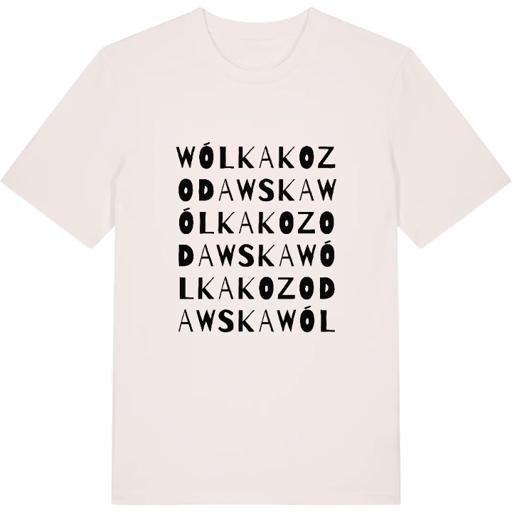 Wólka Kozodawska ordlek t-shirt – t-shirt från PinShirt