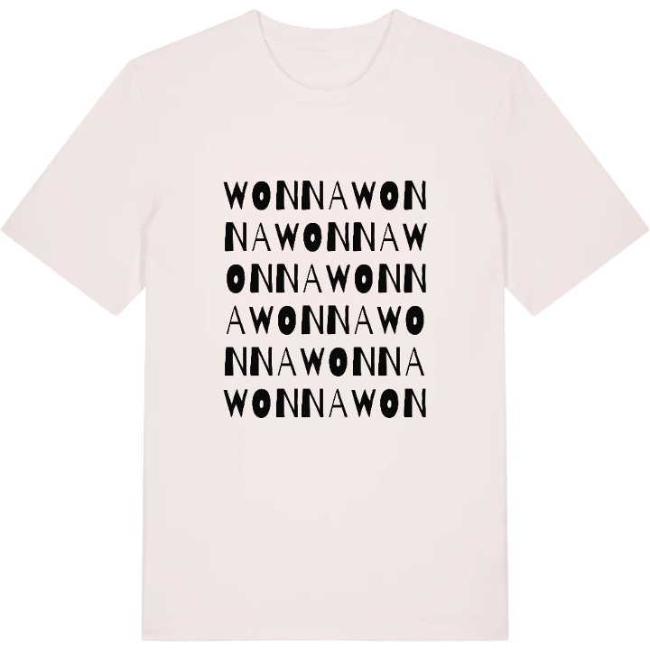 Wonna ordlek t-shirt – t-shirt från PinShirt