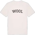 Wool böjd t-shirt