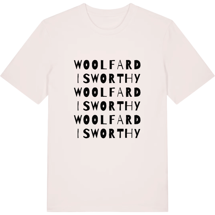 Woolfardisworthy ordlek t-shirt – t-shirt från PinShirt