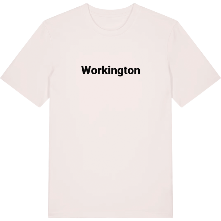 Workington fetstil t-shirt – t-shirt från PinShirt