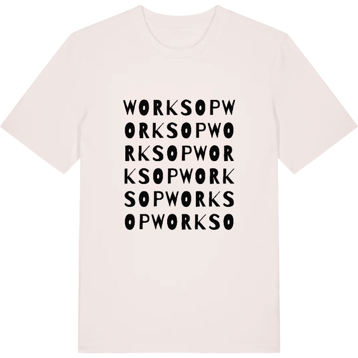 Worksop ordlek t-shirt – t-shirt från PinShirt