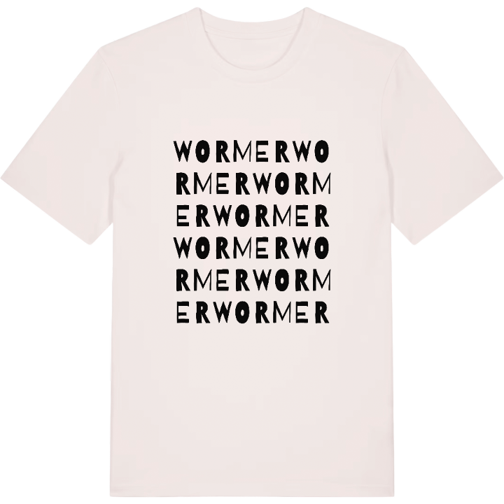 Wormer ordlek t-shirt – t-shirt från PinShirt