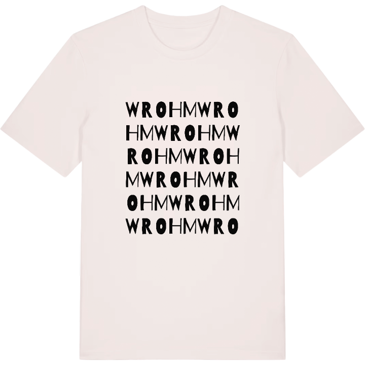 Wrohm ordlek t-shirt – t-shirt från PinShirt
