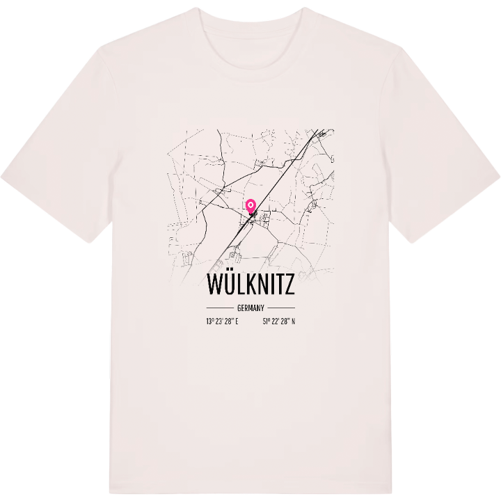 Wülknitz karta t-shirt – t-shirt från PinShirt