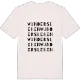 Wundersleben ordlek t-shirt