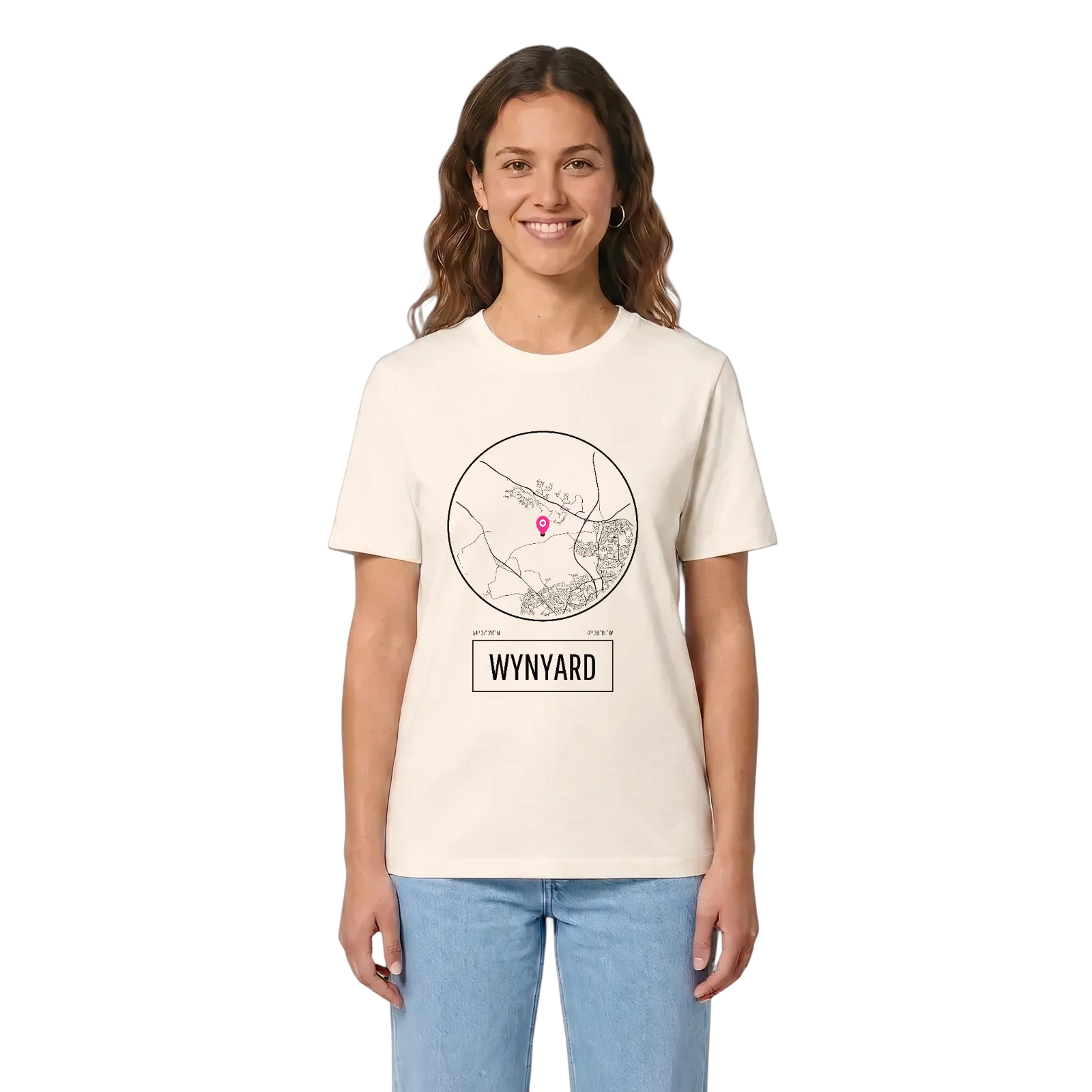 Wynyard t-shirt – Vintage White, i miljö