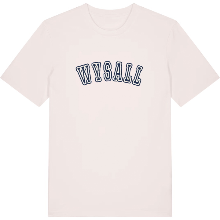Wysall college t-shirt – t-shirt från PinShirt