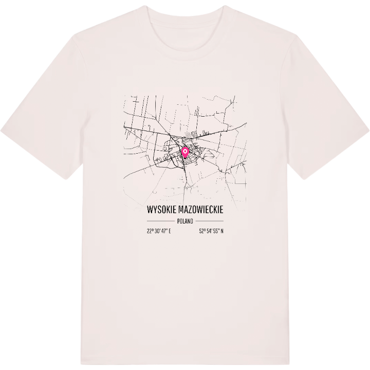 Wysokie Mazowieckie karta t-shirt – t-shirt från PinShirt