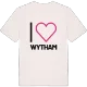 Jag älskar Wytham t-shirt stort tryck