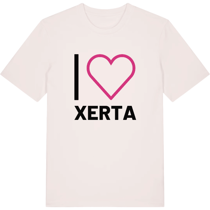Jag älskar Xerta t-shirt stort tryck – t-shirt från PinShirt