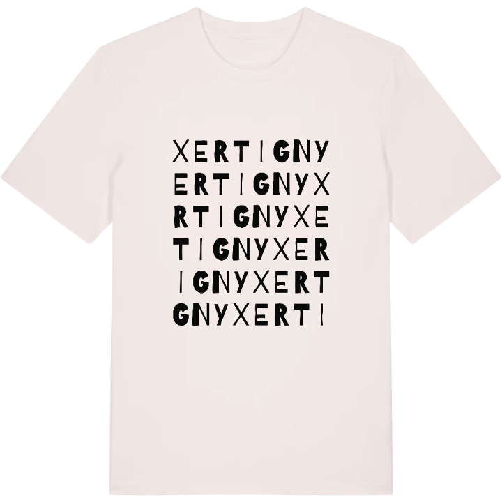 Xertigny ordlek t-shirt – t-shirt från PinShirt