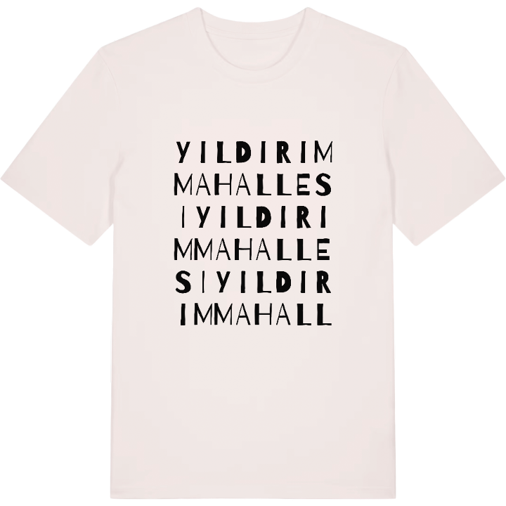 Yıldırım Mahallesi ordlek t-shirt – t-shirt från PinShirt