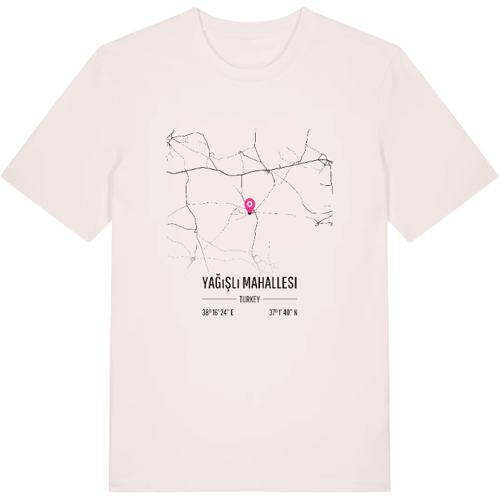 Yağışlı Mahallesi karta t-shirt – t-shirt från PinShirt