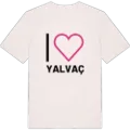Jag älskar Yalvaç t-shirt stort tryck