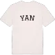 Yan böjd t-shirt