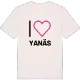 Jag älskar Yanäs t-shirt stort tryck