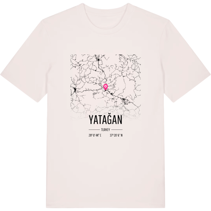 Yatağan karta t-shirt – t-shirt från PinShirt