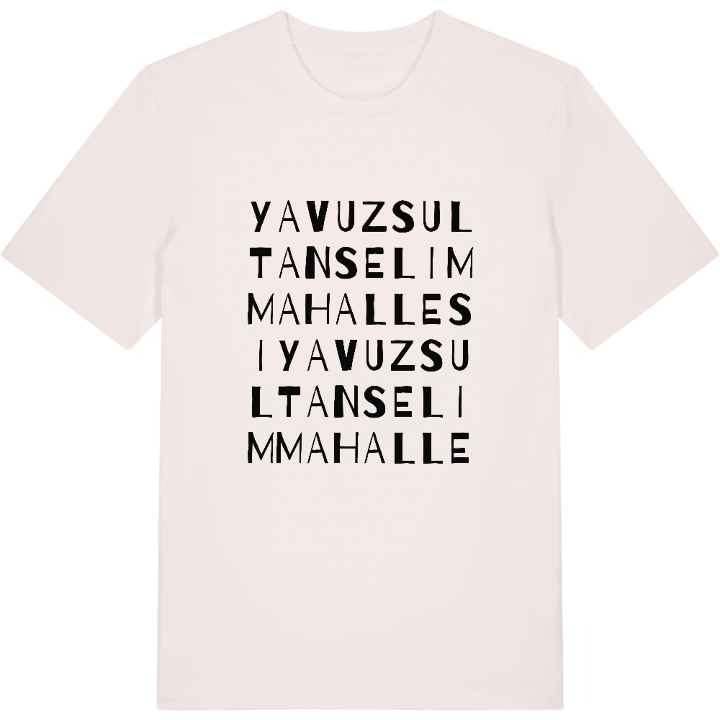 Yavuz Sultan Selim Mahallesi ordlek t-shirt – t-shirt från PinShirt