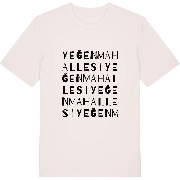 Yeğen Mahallesi ordlek t-shirt – t-shirt från PinShirt