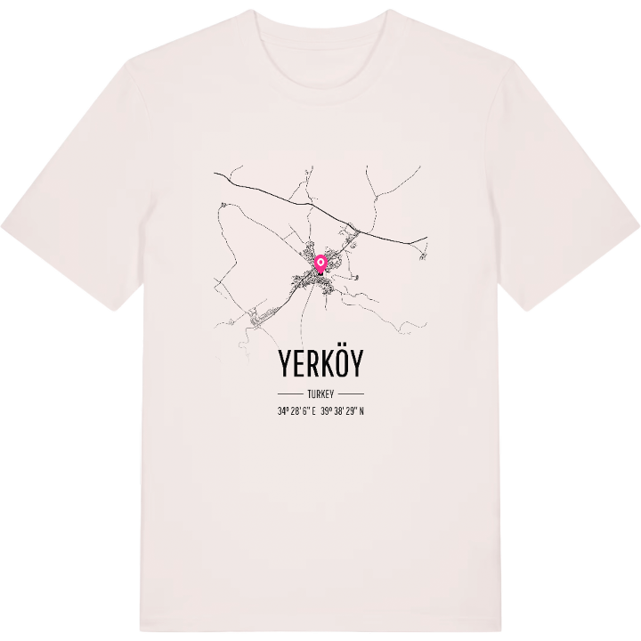 Yerköy karta t-shirt – t-shirt från PinShirt