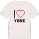Jag älskar Ygne t-shirt stort tryck
