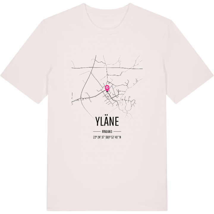 Yläne karta t-shirt – t-shirt från PinShirt