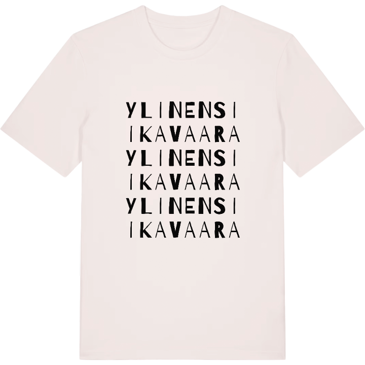 Ylinen Siikavaara ordlek t-shirt – t-shirt från PinShirt