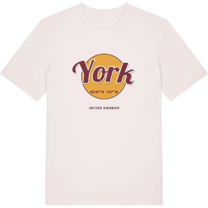 York cirkel t-shirt – t-shirt från PinShirt