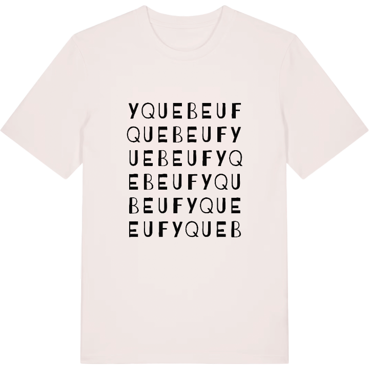Yquebeuf ordlek t-shirt – t-shirt från PinShirt