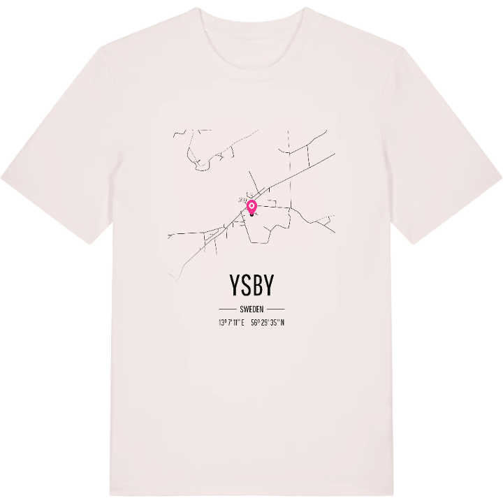 Ysby karta t-shirt – t-shirt från PinShirt