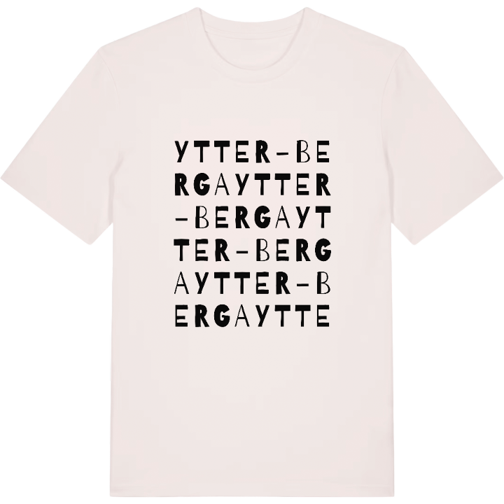 Ytter-Berga ordlek t-shirt – t-shirt från PinShirt