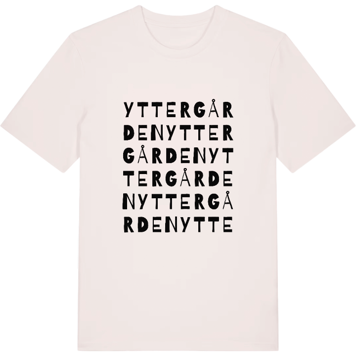 Yttergården ordlek t-shirt – t-shirt från PinShirt