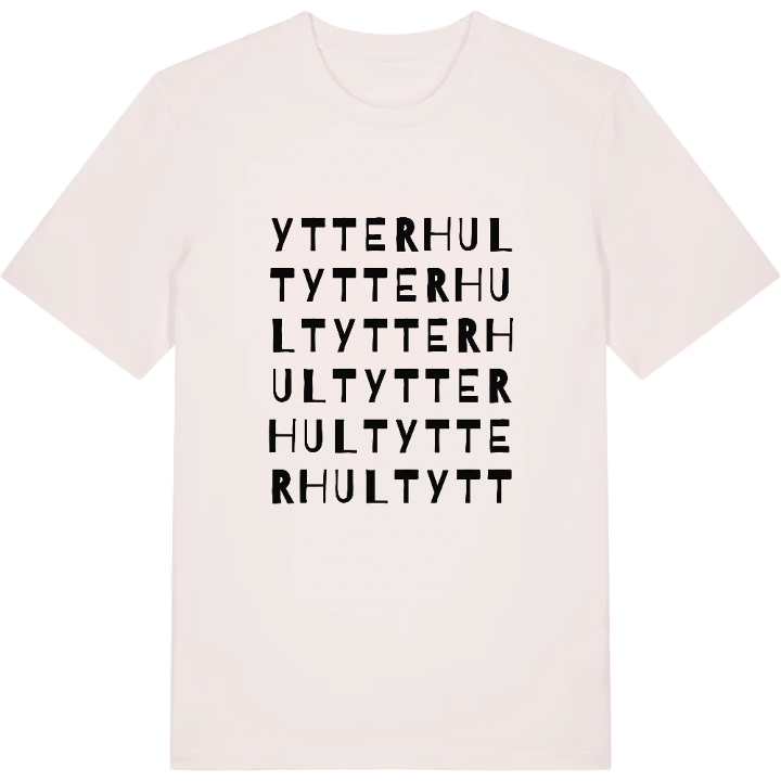 Ytterhult ordlek t-shirt – t-shirt från PinShirt