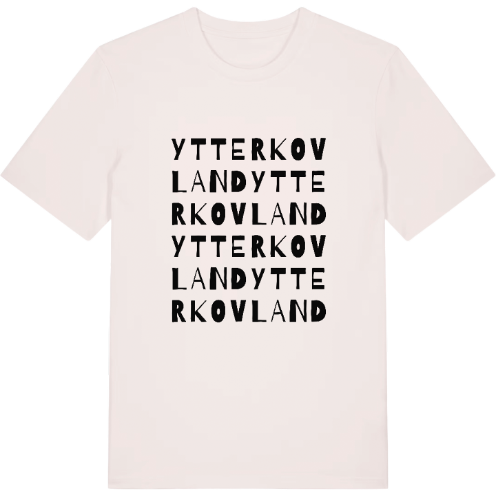 Ytterkovland ordlek t-shirt – t-shirt från PinShirt